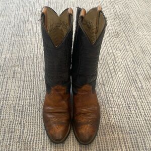 Vintage Texas Brand Cowboy Boots Men